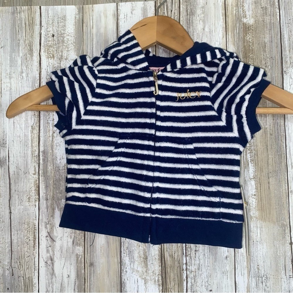NWT Juicy Couture Terry Cloth Top